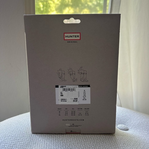 Hunter Gray Boot Socks - Picture 2 of 2